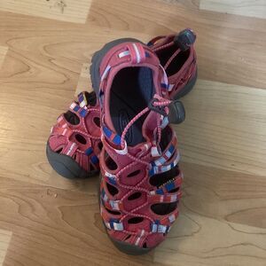Keen Pink Blue Gray Sports Sandals Size Women or Youth 4 US-3 UK-22.5 CM-36EU